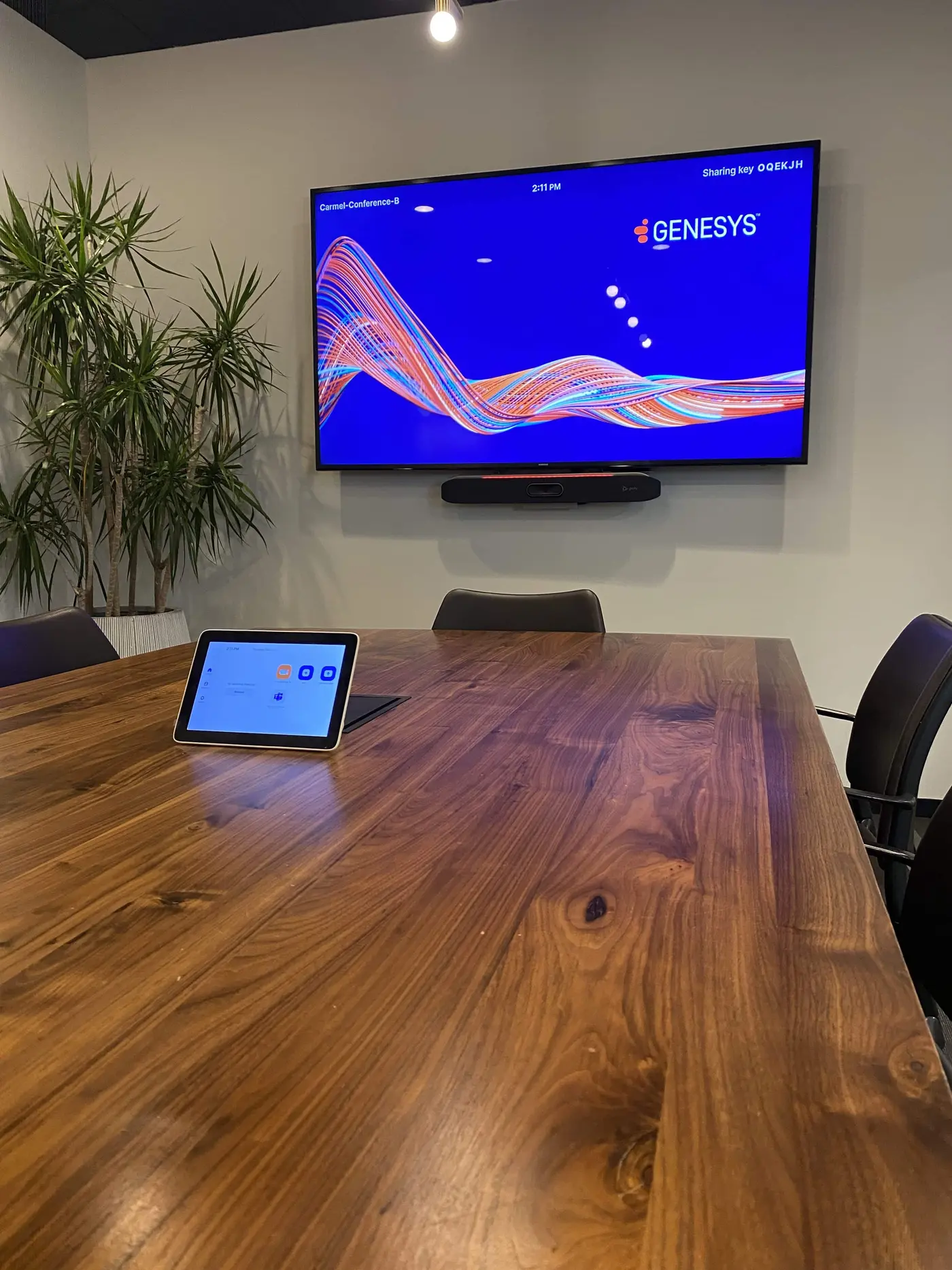 Zoom Room installation