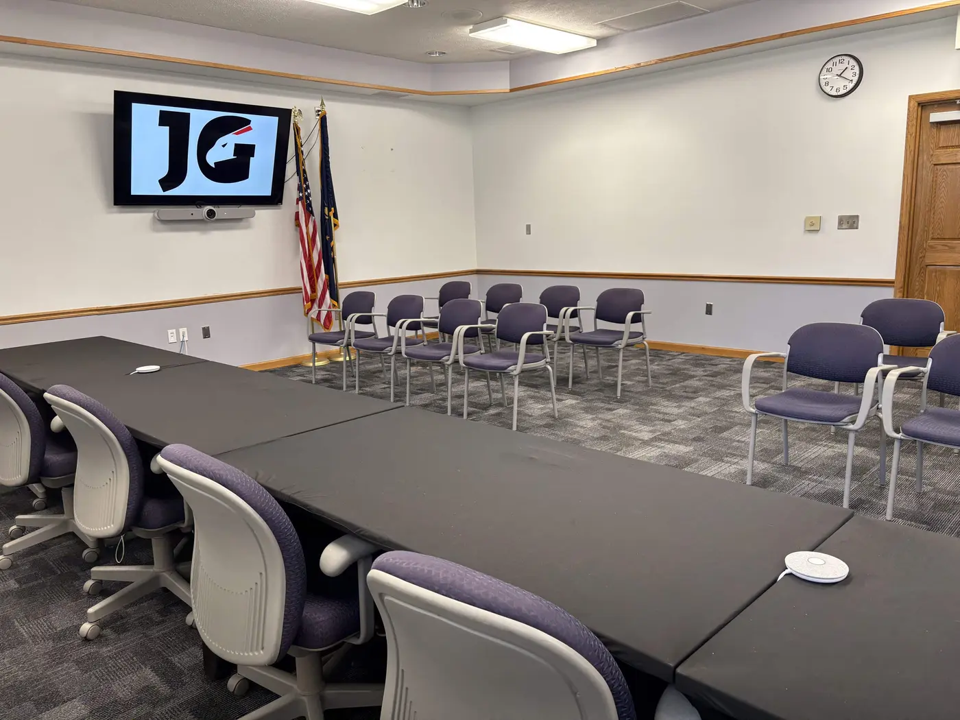 John Glenn Schools board room camera system